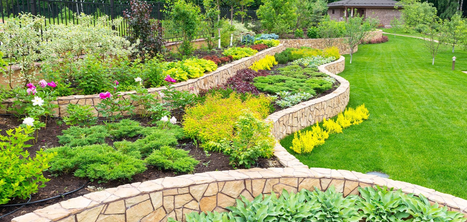 landesign footer garden image